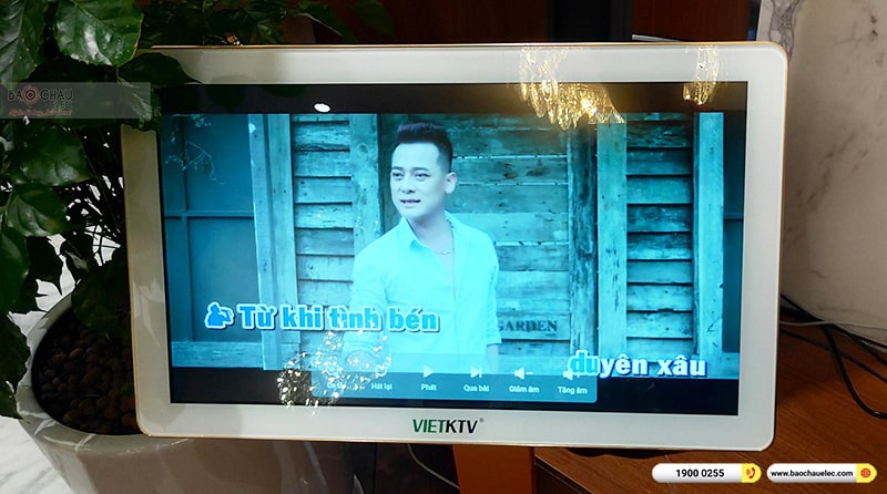 Lắp đặt dàn karaoke, loa Bose di động trị giá khoảng 130 triệu cho anh Sơn tại Hà Nội