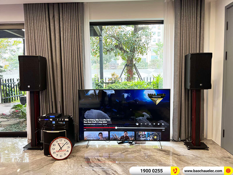 Lắp đặt dàn karaoke trị giá khoảng 115 triệu cho anh Son ở Bắc Ninh