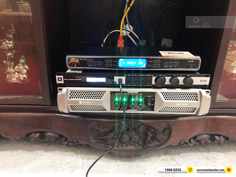 Lắp đặt d&agrave;n karaoke trị gi&aacute; hơn 70 triệu cho anh T&aacute;m tại Hải Ph&ograve;ng