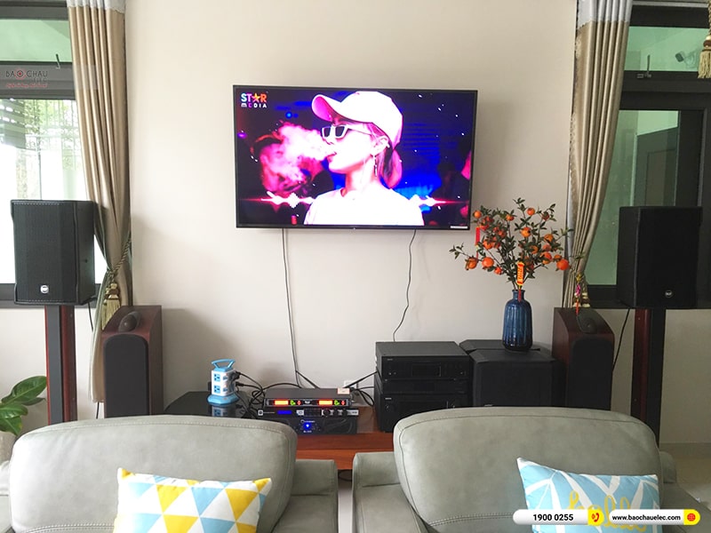 Lắp đặt dàn karaoke trị giá hơn 90 triệu cho anh Tâm tại Bến Tre