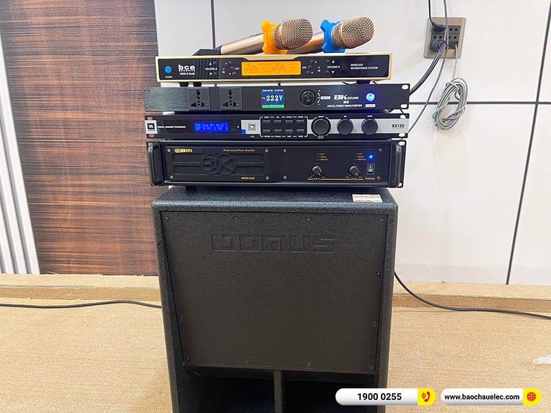 Lắp đặt dàn karaoke trị giá 74tr cho anh Thái tại Cần Thơ