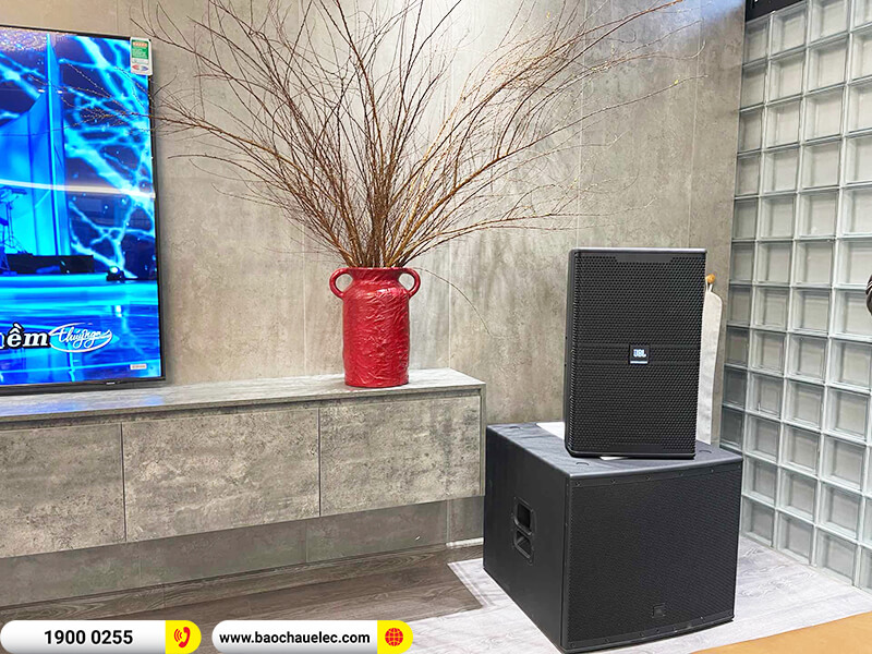 Lắp đặt d&agrave;n karaoke trị gi&aacute; hơn 105 triệu cho anh Thanh ở H&agrave; Nội