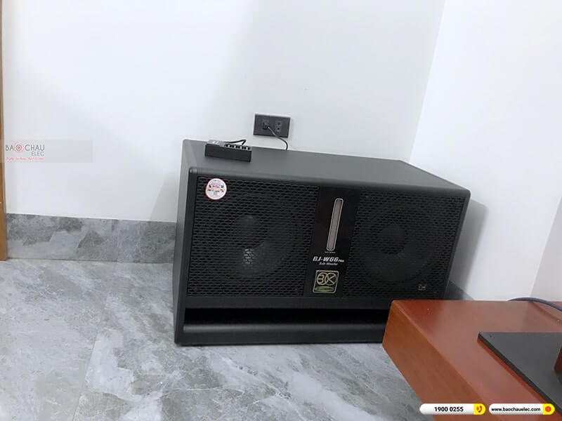 Lắp đặt d&agrave;n karaoke trị gi&aacute; hơn 70 triệu cho anh Thế tại Nam Định