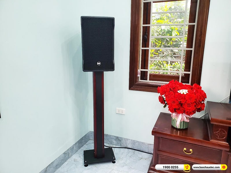 Lắp đặt dàn karaoke trị giá hơn 110 triệu cho anh Thống tại Hà Nội