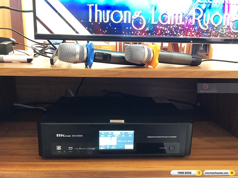 Lắp đặt dàn karaoke trị giá hơn 50 triệu cho anh Thông tại Đồng Nai