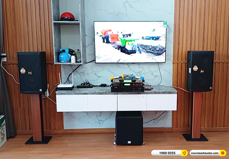 Lắp đặt dàn karaoke trị giá gần 50 triệu cho anh Thủ tại Đồng Nai