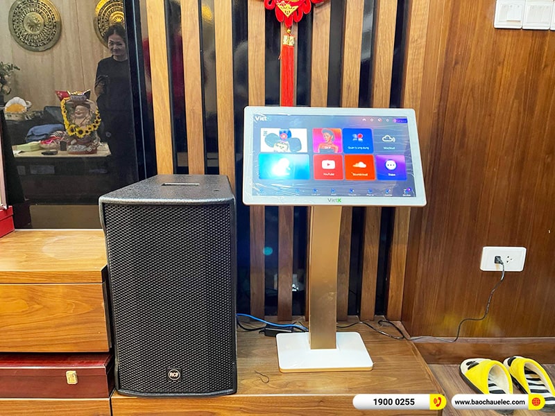 Lắp đặt dàn karaoke trị giá hơn 130 triệu cho anh Thuấn tại Hà Nội