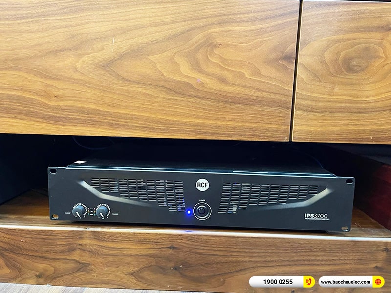 Lắp đặt dàn karaoke trị giá hơn 130 triệu cho anh Thuấn tại Hà Nội