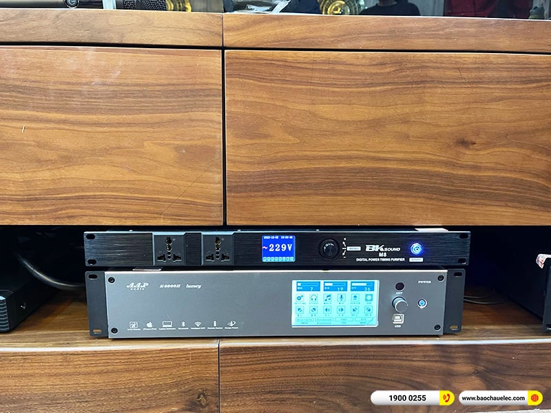 Lắp đặt dàn karaoke trị giá hơn 130 triệu cho anh Thuấn tại Hà Nội