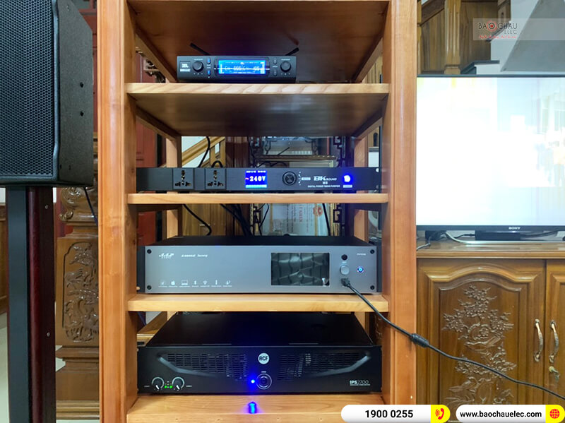 Lắp đặt dàn karaoke trị giá gần 100 triệu cho anh Duy Thủy tại Thanh Hóa