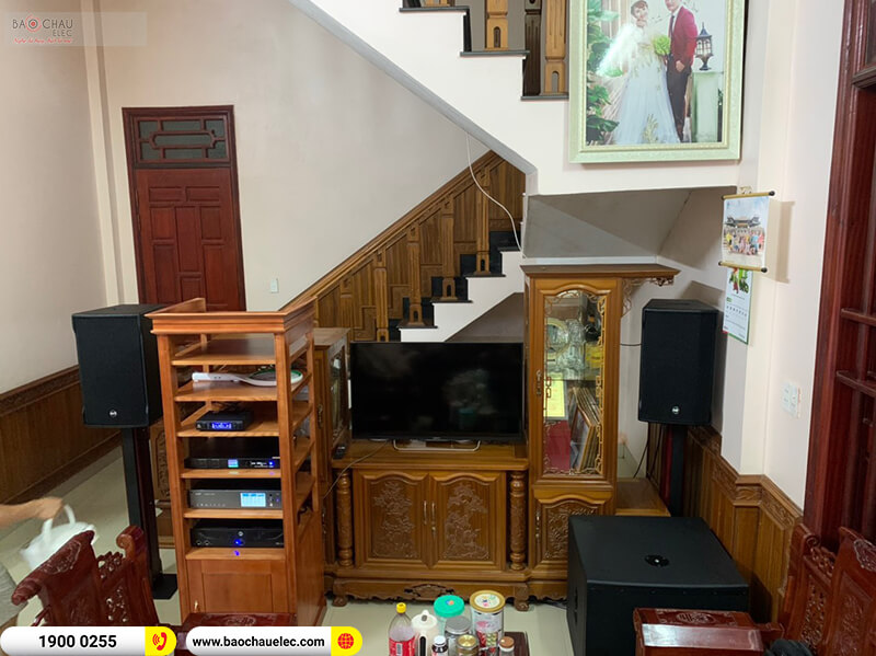 Lắp đặt dàn karaoke trị giá gần 100 triệu cho anh Duy Thủy tại Thanh Hóa