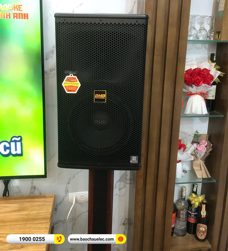Lắp đặt d&agrave;n karaoke trị gi&aacute; hơn 70 triệu cho anh Tiến tại H&agrave; Nội