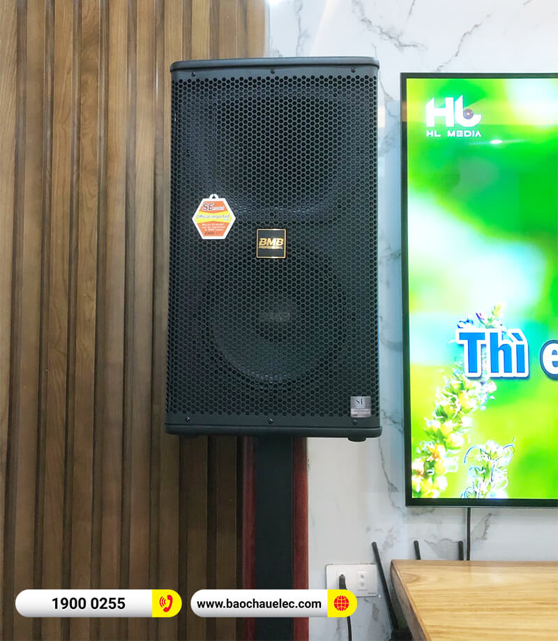Lắp đặt d&agrave;n karaoke trị gi&aacute; hơn 70 triệu cho anh Tiến tại H&agrave; Nội