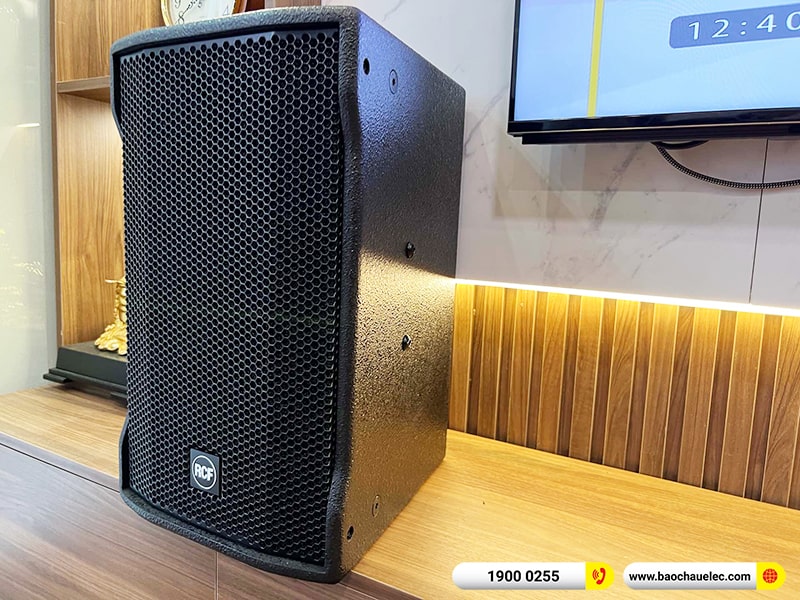 Lắp đặt dàn karaoke trị giá khoảng 115 triệu cho anh Tính tại Hà Nội