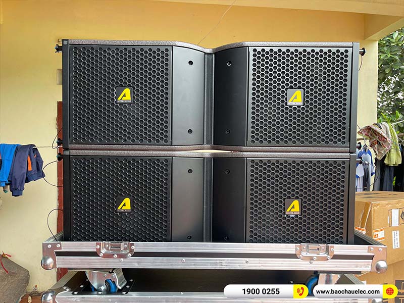Lắp đặt dàn Line Array Actpro 131tr cho anh Toán tại Bắc Giang