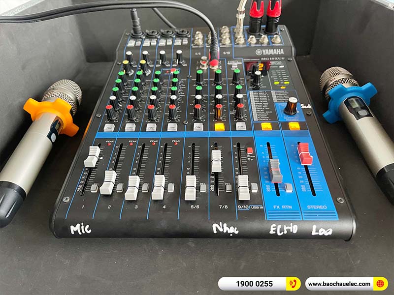 Lắp đặt dàn Line Array Actpro 131tr cho anh Toán tại Bắc Giang