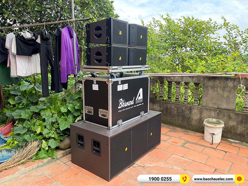 Lắp đặt dàn Line Array Actpro 131tr cho anh Toán tại Bắc Giang