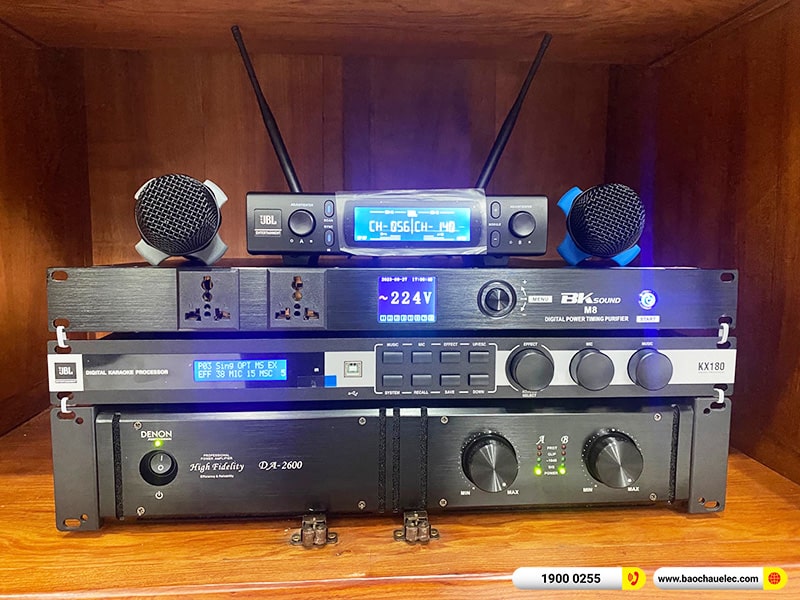 Lắp đặt d&agrave;n karaoke JBL 76tr cho anh To&agrave;n tại Hải Ph&ograve;ng