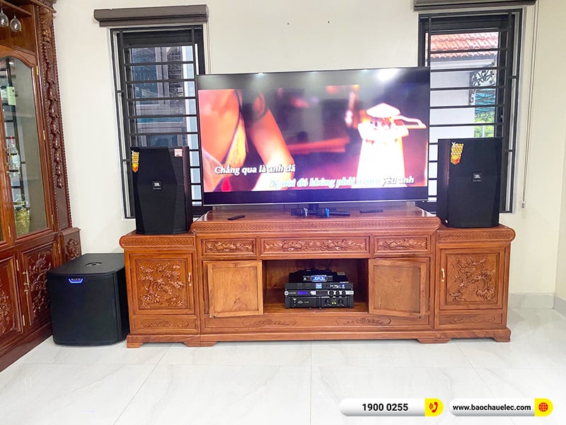 Lắp đặt d&agrave;n karaoke JBL 76tr cho anh To&agrave;n tại Hải Ph&ograve;ng