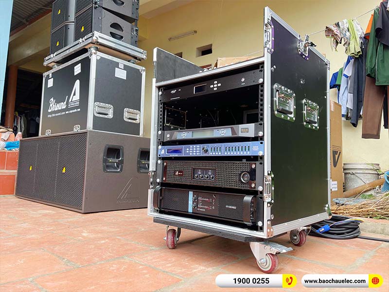 Lắp đặt dàn Line Array Actpro 131tr cho anh Toán tại Bắc Giang
