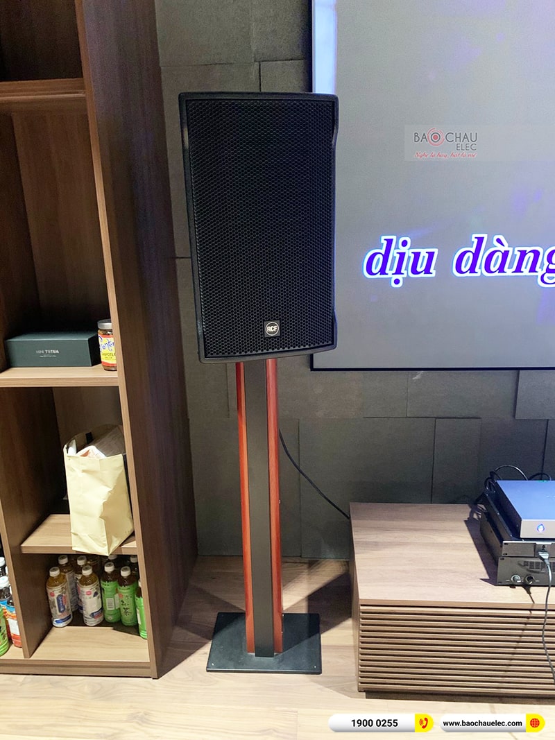 Lắp đặt d&agrave;n karaoke trị gi&aacute; hơn 160 triệu cho anh Tr&iacute; tại Phan Thiết