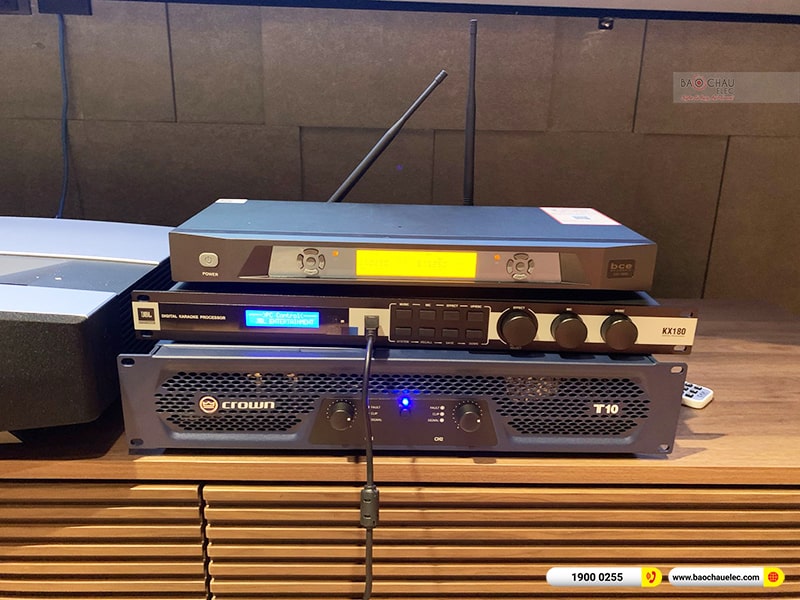 Lắp đặt d&agrave;n karaoke trị gi&aacute; hơn 160 triệu cho anh Tr&iacute; tại Phan Thiết