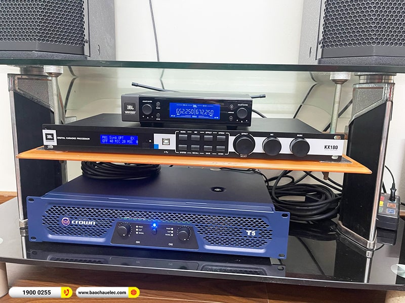 Lắp đặt dàn karaoke trị giá hơn 60 triệu cho anh Trung tại Hà Nội