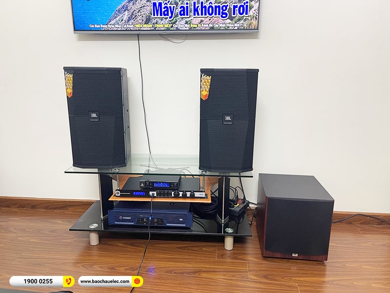 Lắp đặt dàn karaoke trị giá hơn 60 triệu cho anh Trung tại Hà Nội