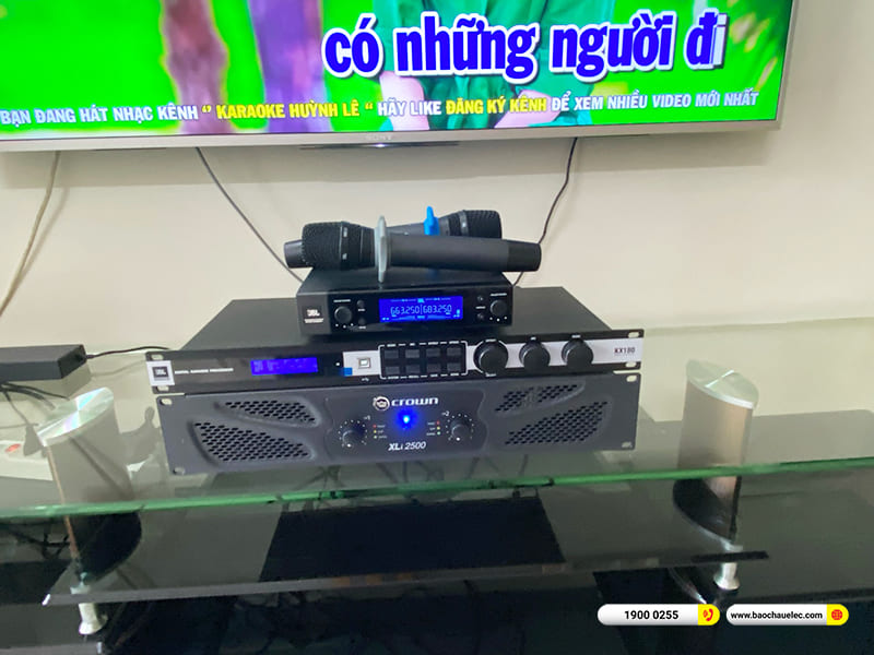 Lắp đặt dàn karaoke JBL hơn 71tr cho anh Trường tại Hải Phòng