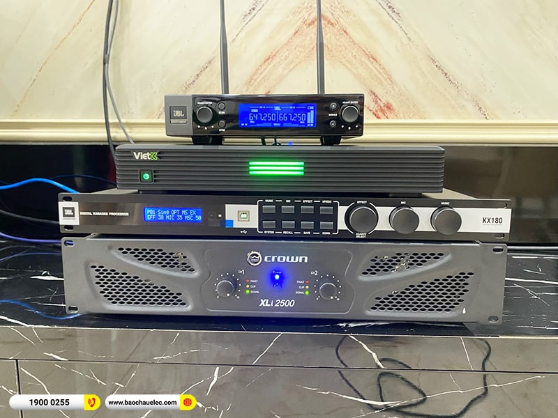 Lắp đặt dàn karaoke trị giá hơn 100 triệu cho anh Trường tại Hà Nam