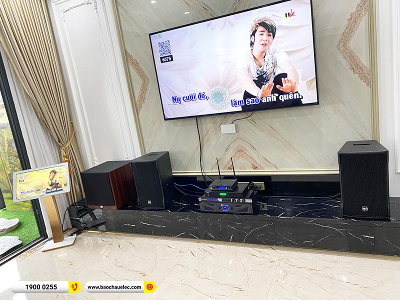 Lắp đặt dàn karaoke trị giá hơn 100 triệu cho anh Trường tại Hà Nam