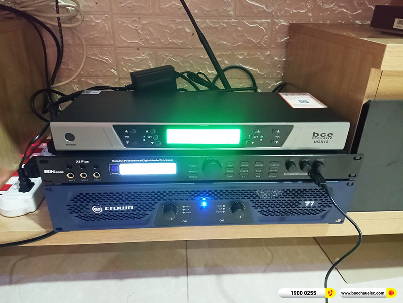 Lắp đặt dàn karaoke trị giá gần 60 triệu cho anh Tư tại Phú Thọ