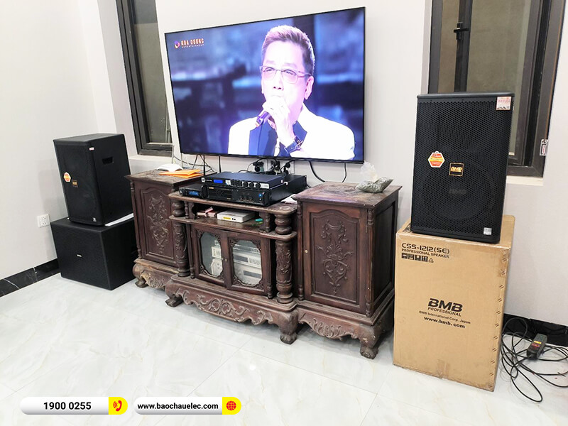 Lắp đặt d&agrave;n karaoke trị gi&aacute; hơn 65 triệu cho anh T&uacute; tại H&agrave; Nội