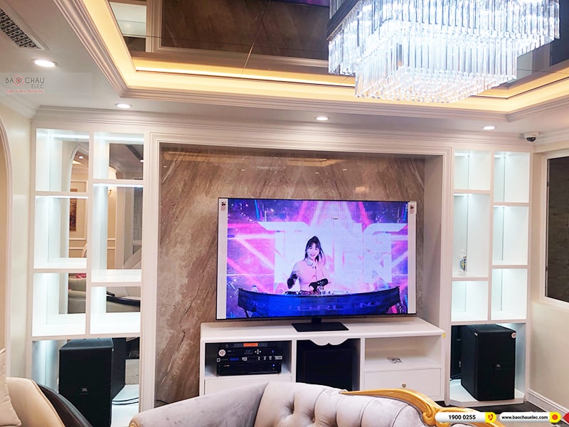 Lắp đặt d&agrave;n karaoke trị gi&aacute; hơn 70 triệu cho anh T&uacute; tại Hải Ph&ograve;ng