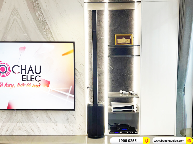 Lắp đặt dàn karaoke, loa Bose di động trị giá hơn 90 triệu cho anh Tuấn tại Hà Nội