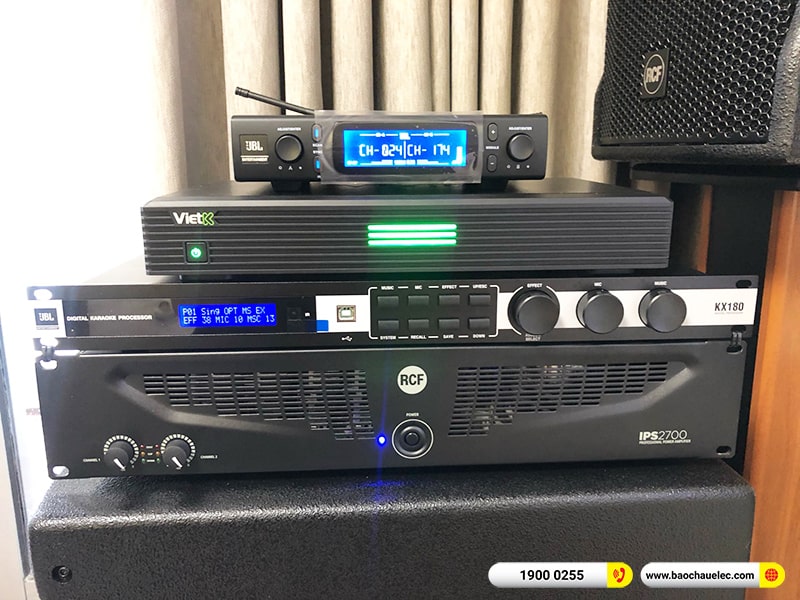 Lắp đặt dàn karaoke trị giá hơn 130tr cho anh Tuân tại Hà Nội