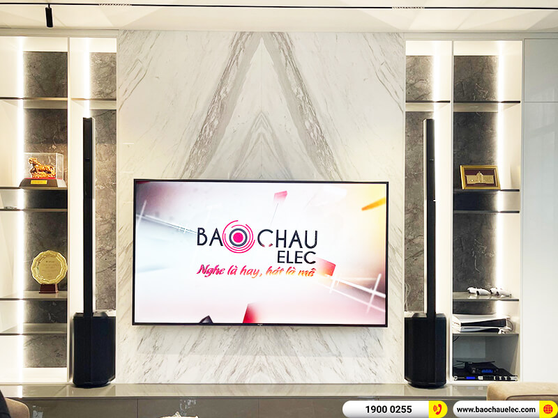 Lắp đặt dàn karaoke, loa Bose di động trị giá hơn 90 triệu cho anh Tuấn tại Hà Nội