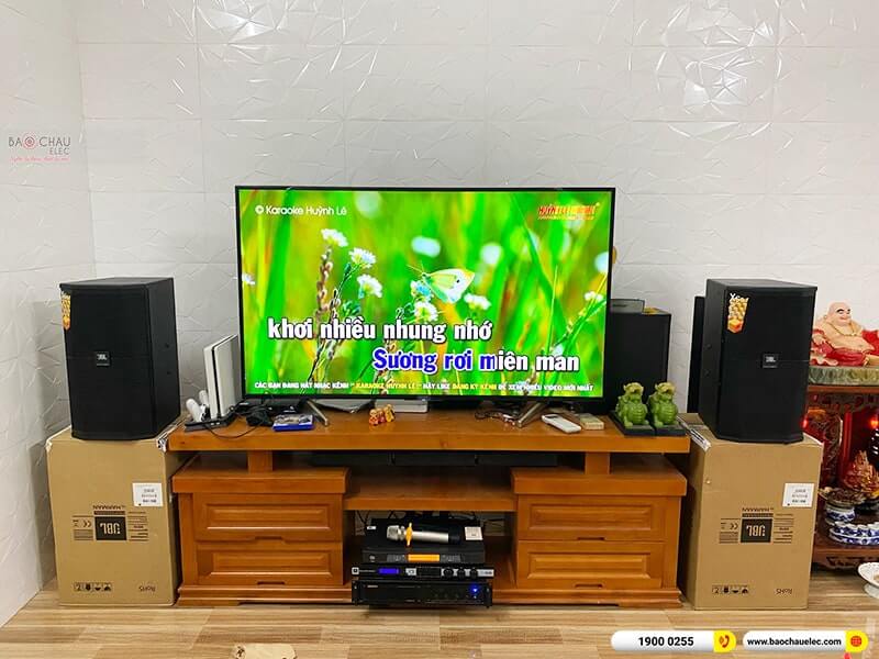 Lắp đặt d&agrave;n karaoke trị gi&aacute; khoảng 50 triệu cho anh Tuấn tại Đồng Nai