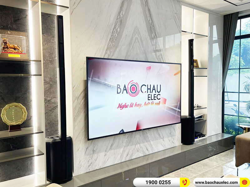 Lắp đặt dàn karaoke, loa Bose di động trị giá hơn 90 triệu cho anh Tuấn tại Hà Nội