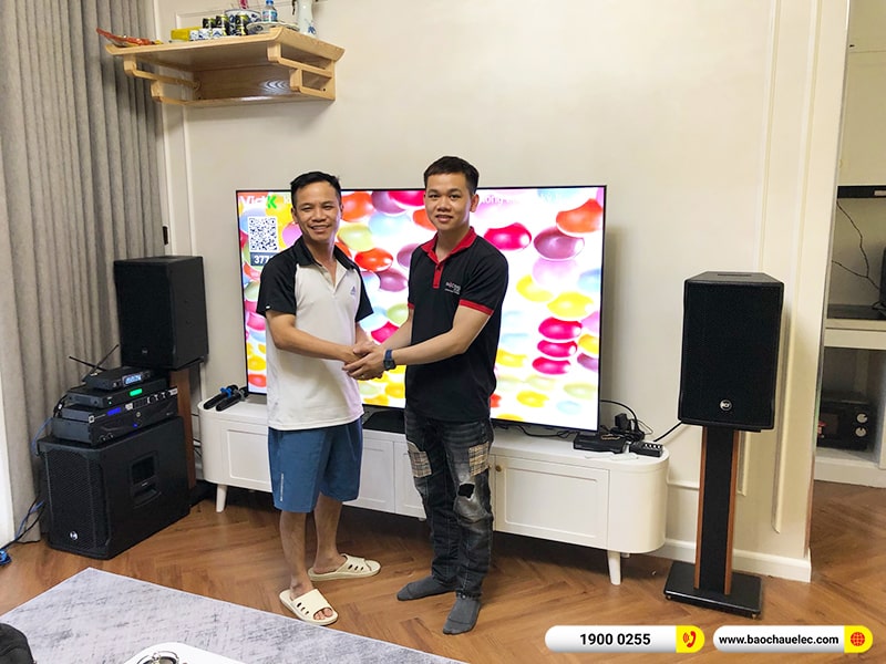 Lắp đặt dàn karaoke trị giá hơn 130tr cho anh Tuân tại Hà Nội