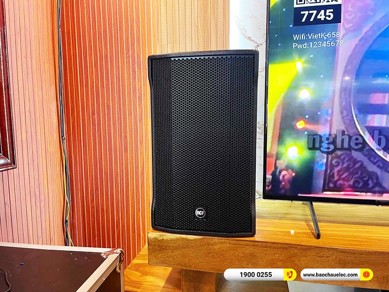 Lắp đặt d&agrave;n karaoke trị gi&aacute; hơn 200 triệu cho anh T&ugrave;ng tại Vĩnh Ph&uacute;c