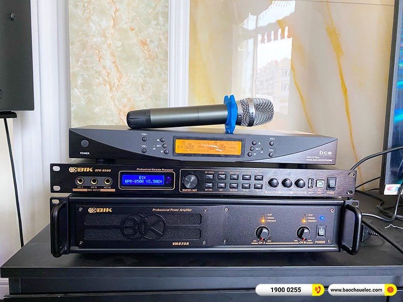 Lắp đặt dàn karaoke trị giá gần 90 triệu cho anh Tuyên tại Đồng Nai