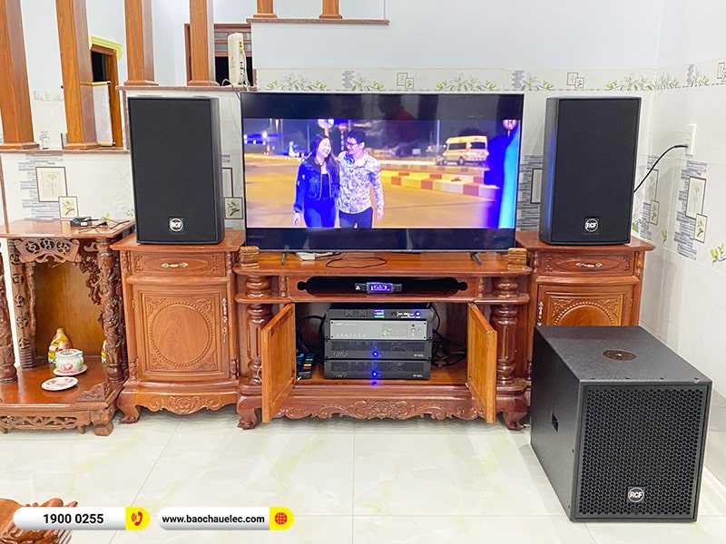 Lắp đặt dàn karaoke trị giá 200tr cho anh Vang tại Đồng Nai