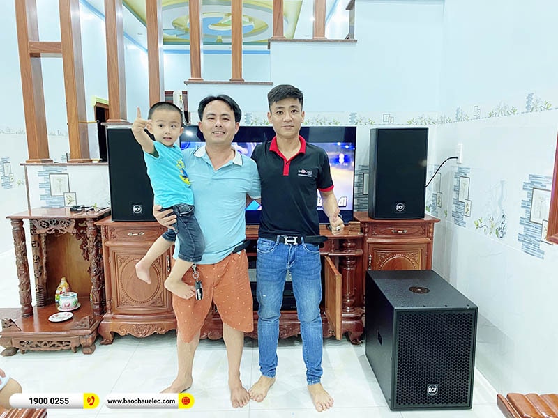 Lắp đặt dàn karaoke trị giá 200tr cho anh Vang tại Đồng Nai