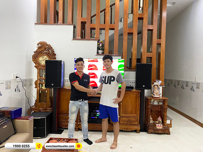 Lắp đặt dàn karaoke trị giá gần 110 triệu cho anh Vị ở Đồng Nai