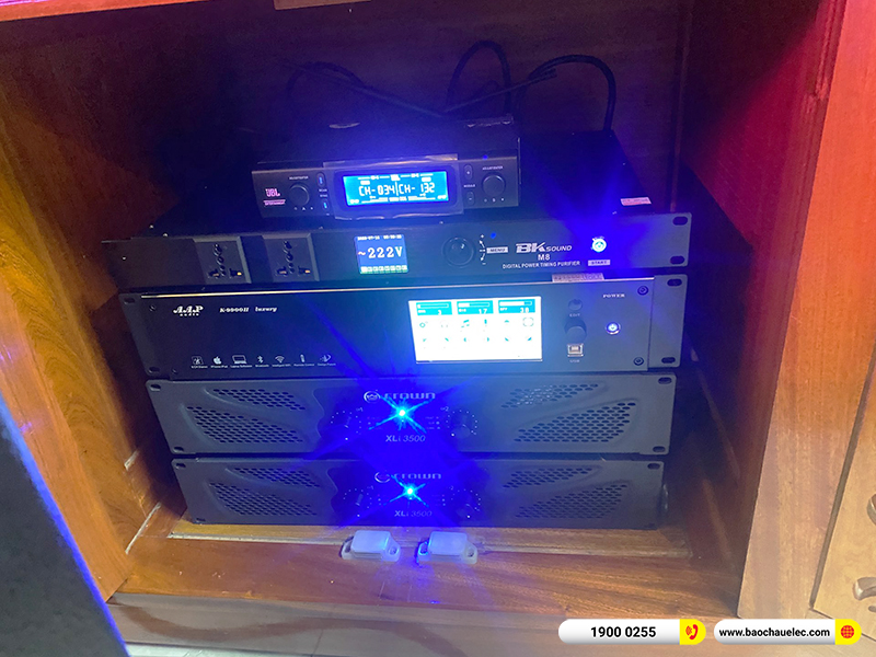 Lắp đặt dàn karaoke trị giá gần 230 triệu cho anh Viên tại Hải Phòng