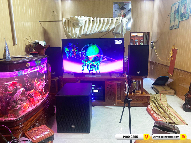 Lắp đặt dàn karaoke trị giá gần 230 triệu cho anh Viên tại Hải Phòng