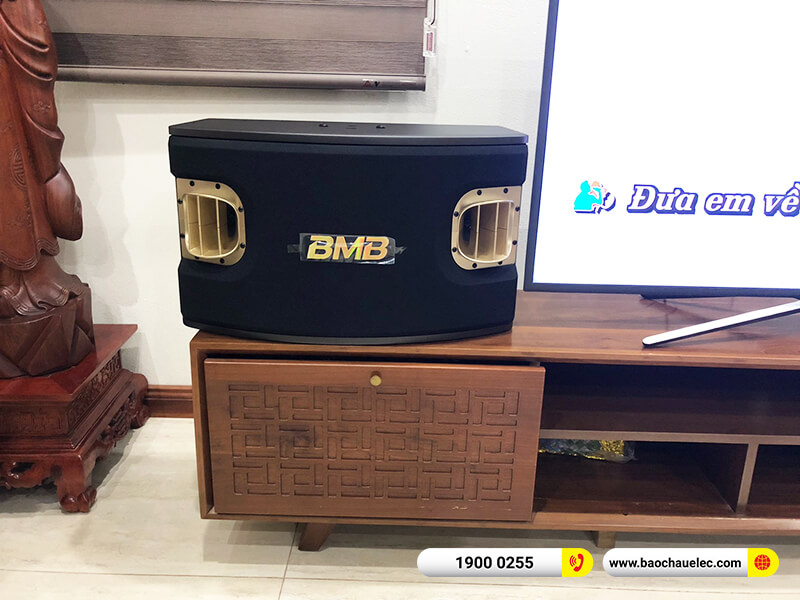 Lắp đặt dàn karaoke BMB 65tr cho anh Việt tại Hà Nội 