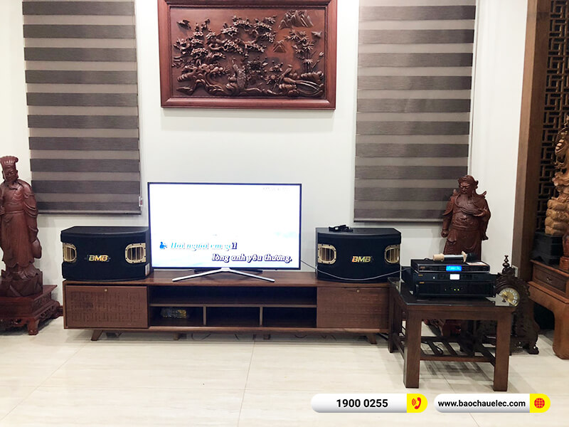 Lắp đặt dàn karaoke BMB 65tr cho anh Việt tại Hà Nội