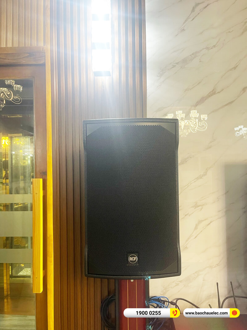 Lắp đặt dàn karaoke RCF gần 97tr cho anh Vinh tại TPHCM